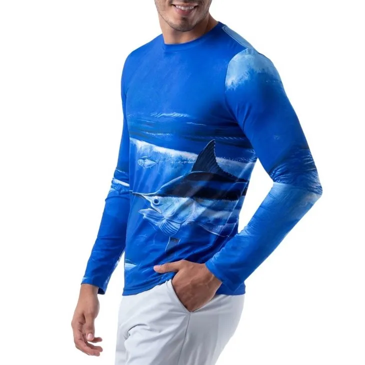 High Performance Outdoor Hunting Anti-uv Quick Dry Long Sleeve Hooded Fishing Shirt